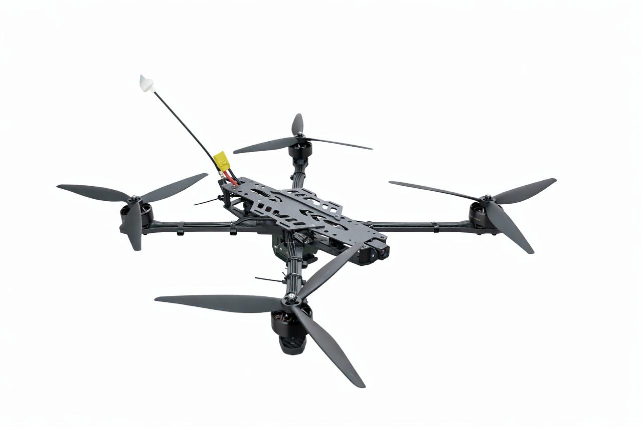 Безпілотний літальний апарат мультироторного типу (FPV) РУЄВІТ2025 / РУЄВІТ-13 з тепловізійною (інфрачервоною) камерою 480х288